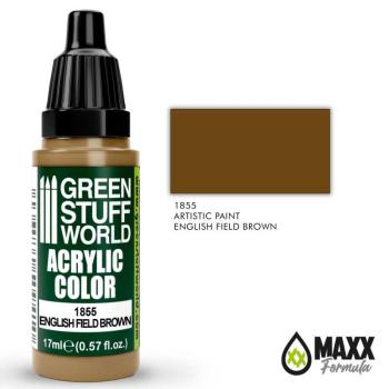 Acrylfarbe - ENGLISH FIELD BROWN